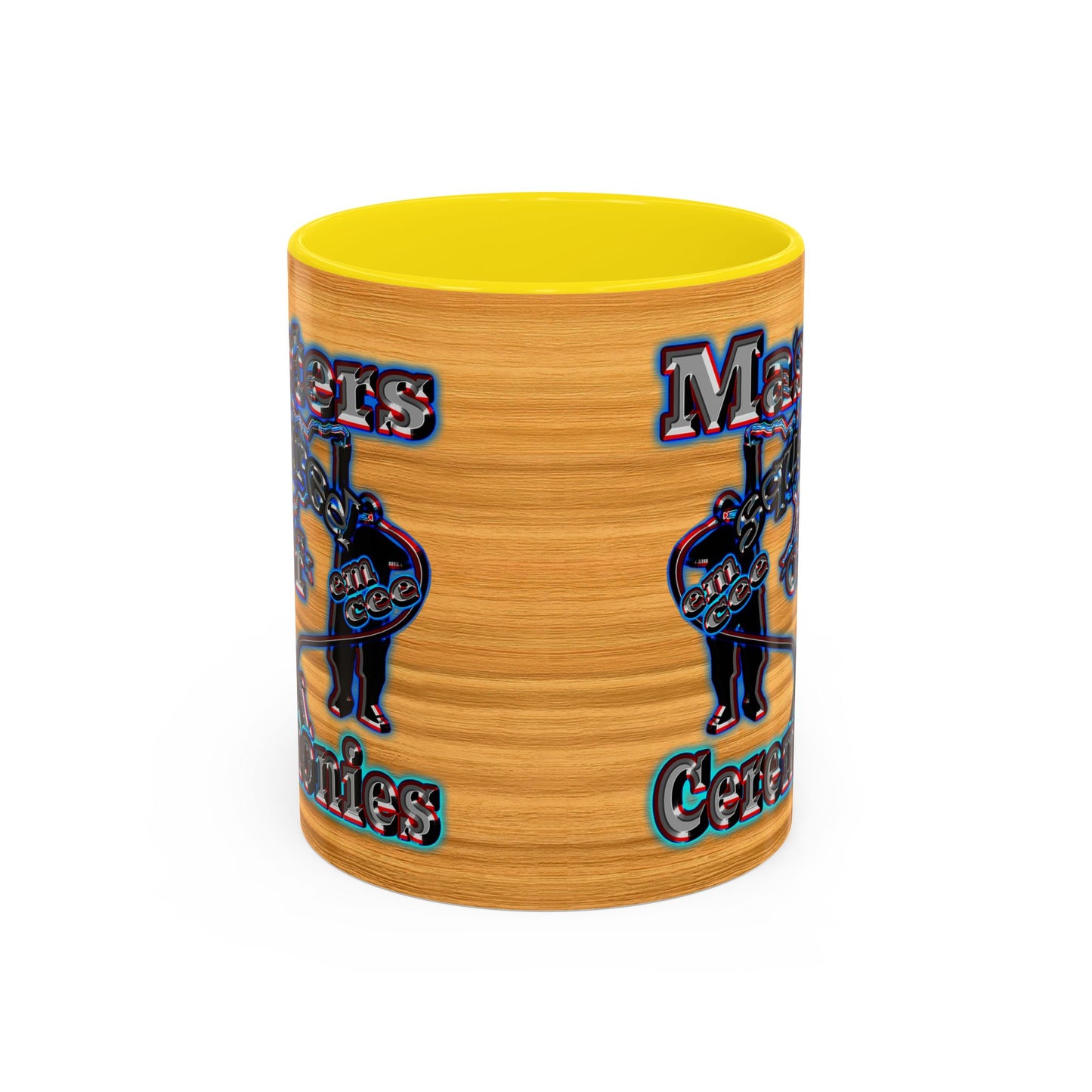 em cee squared - Accent Mug (butterscotch wood finish)
