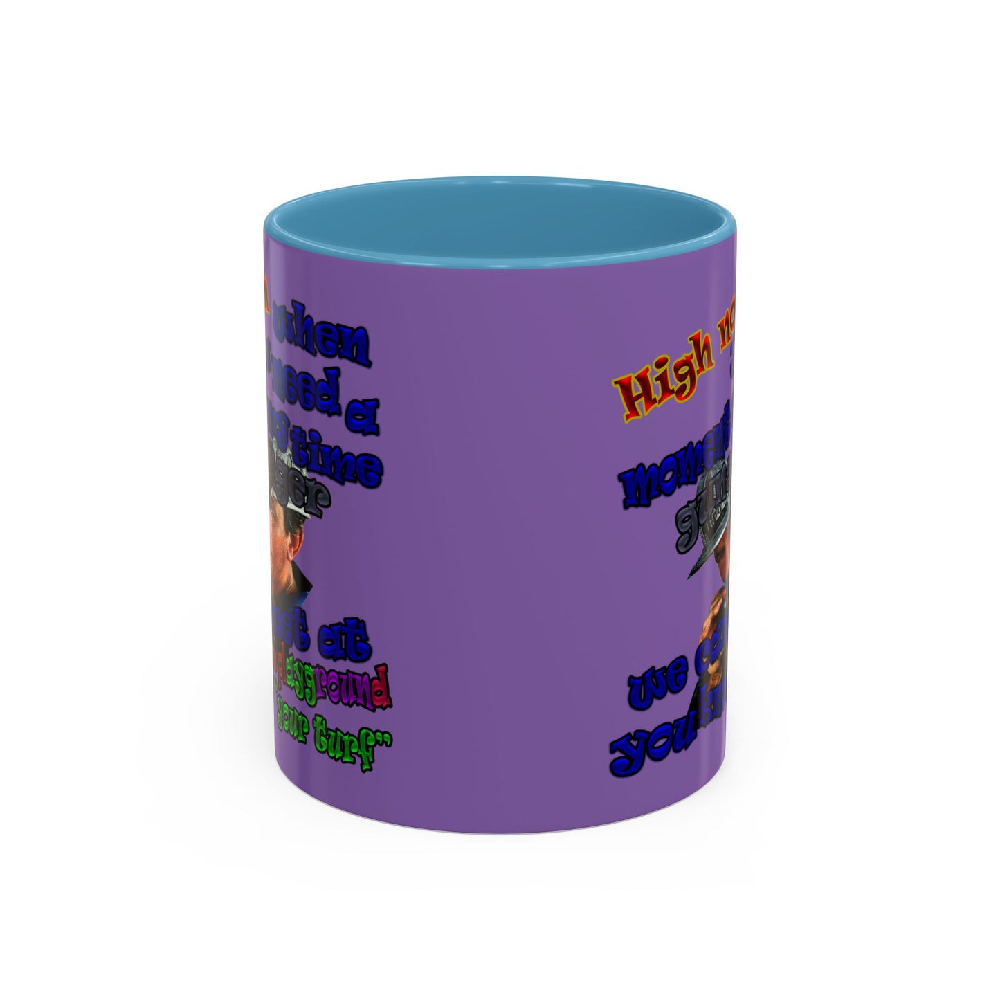 high noon - Accent Mug (light purple)