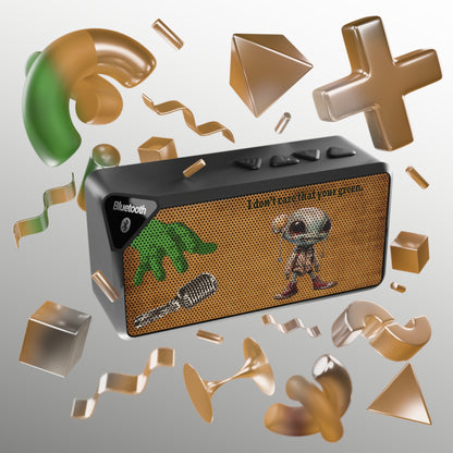 I don't care that your green - Jabba Bluetooth Speaker (brown papyrus)