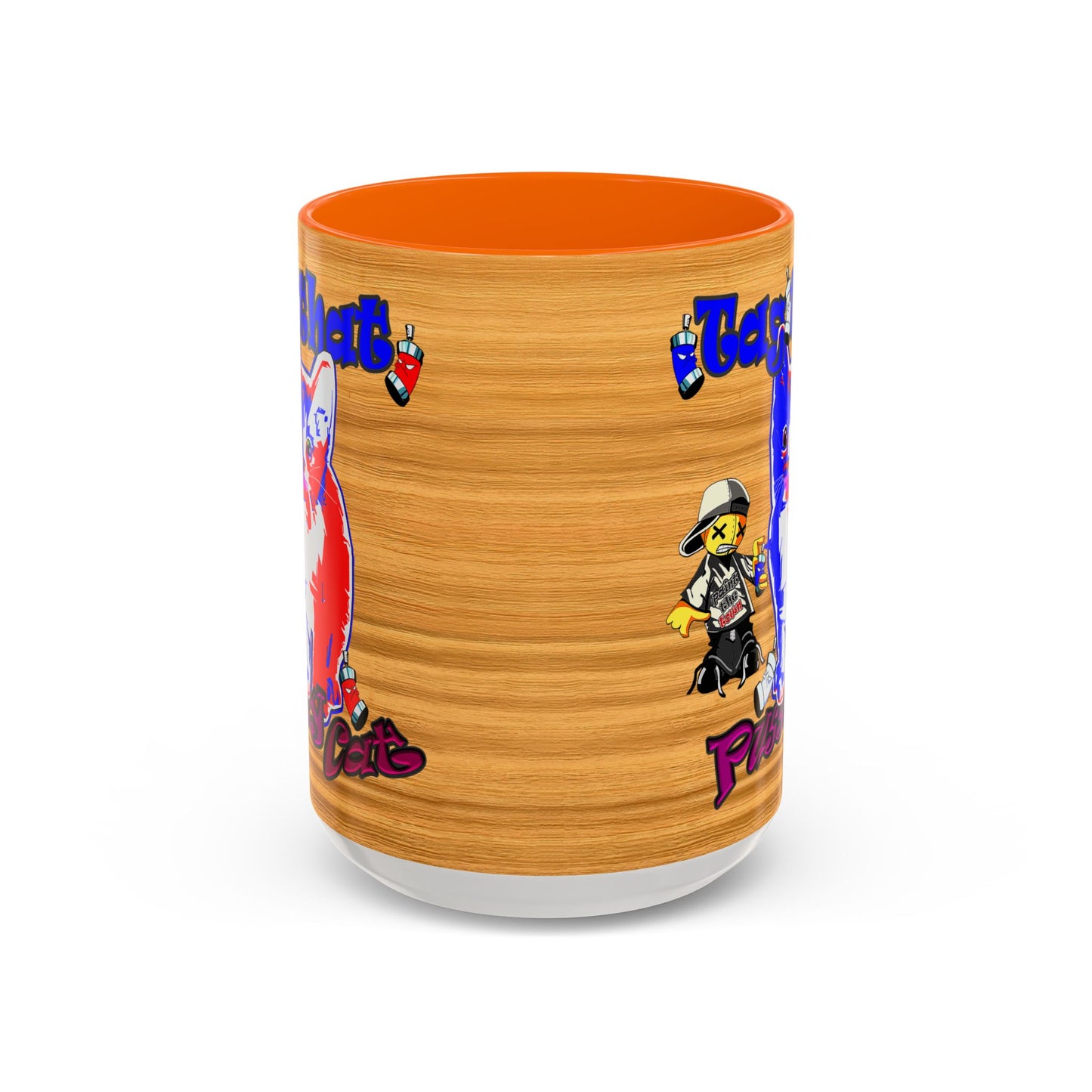 tag that - Accent Mug (butterscotch wood finish)