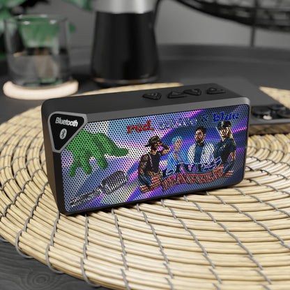rw&b lives matter - Jabba Bluetooth Speaker (grey-pink wave)