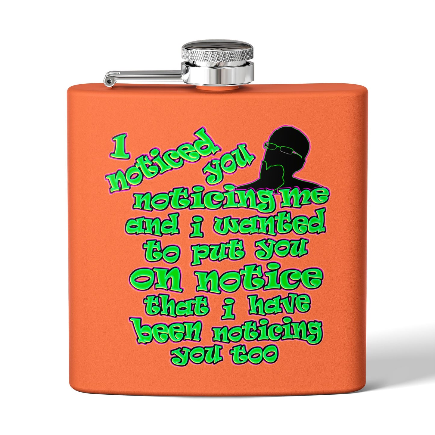 noticed you noticing - Stainless Steel Flask