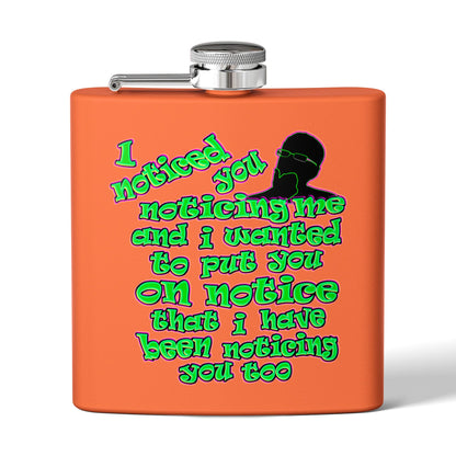 noticed you noticing - Stainless Steel Flask