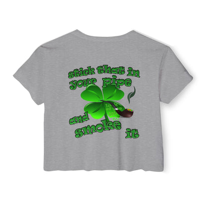 celtics logo - Women's Festival Crop Top
