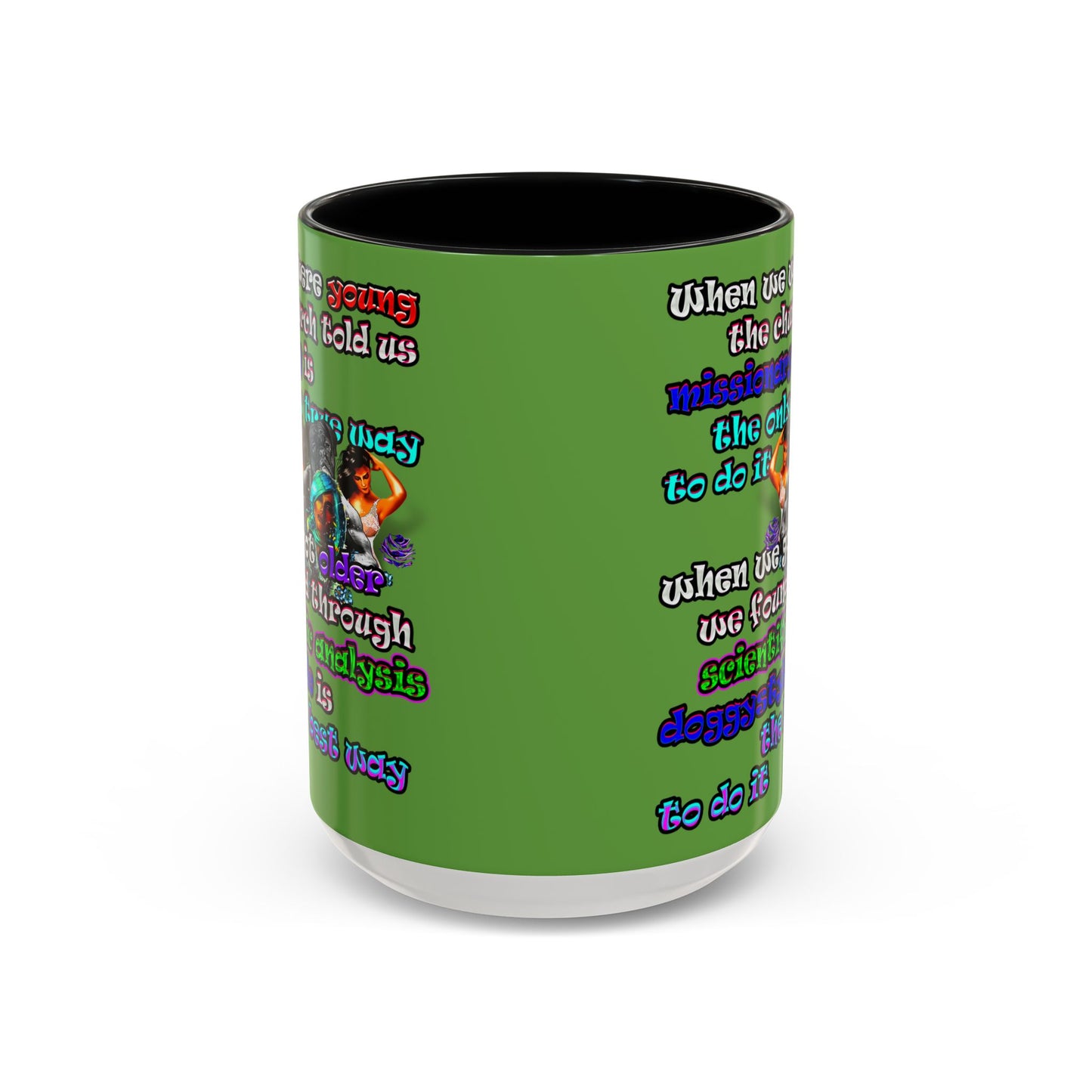 doggystyle - Accent Mug (green)