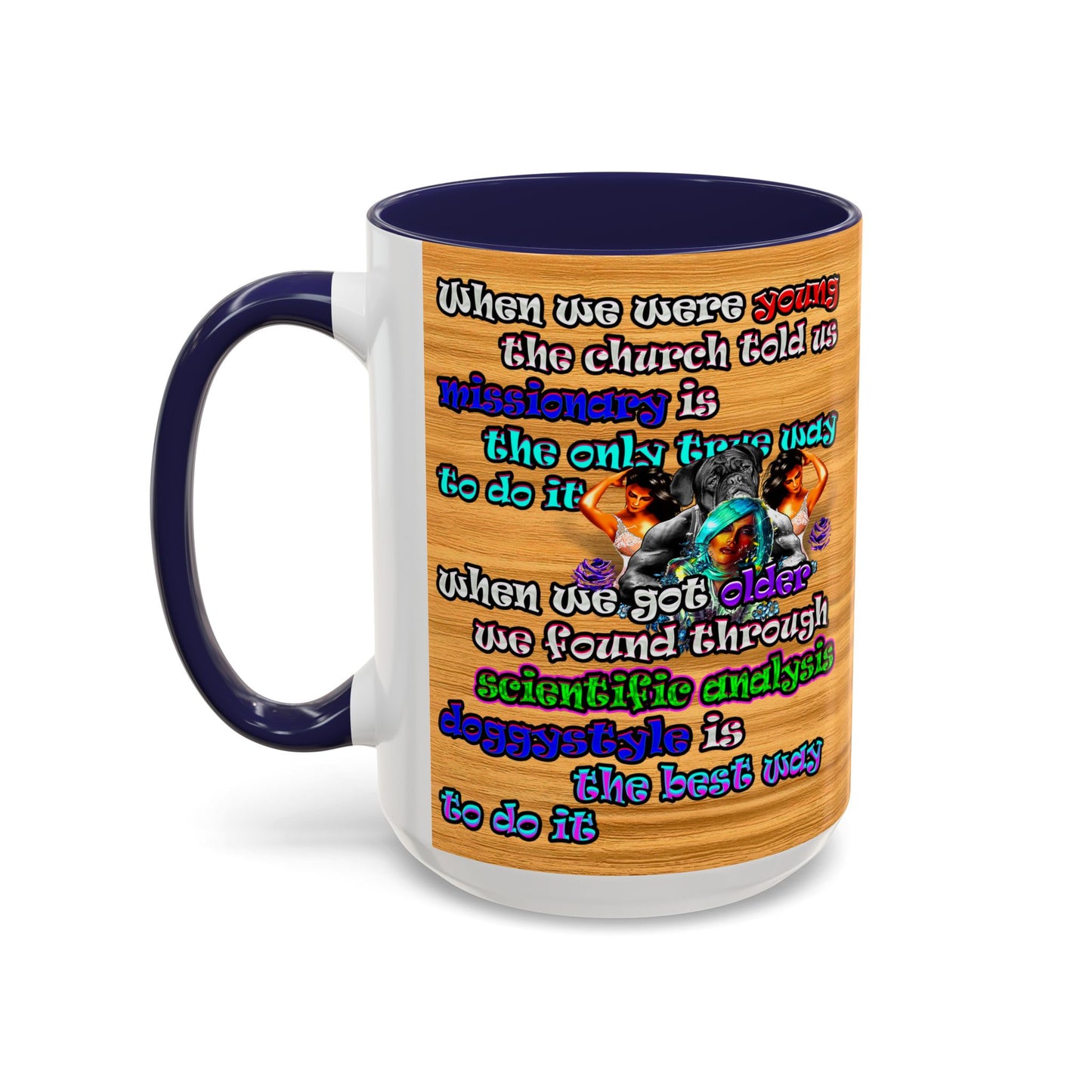 doggystyle - Accent Mug (butterscotch wood finish)