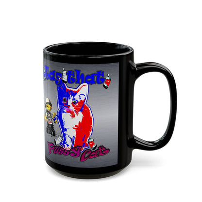 tag that - Black Mug (brushed nickel)