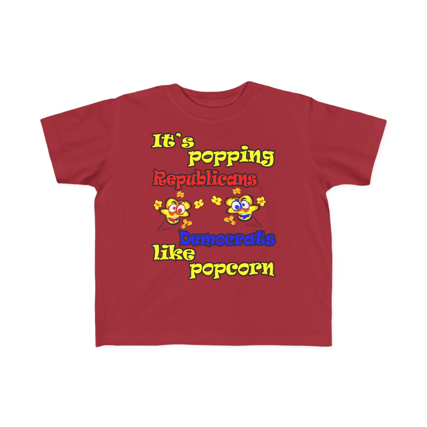 popping like popcorn - Toddler's Fine Jersey Tee