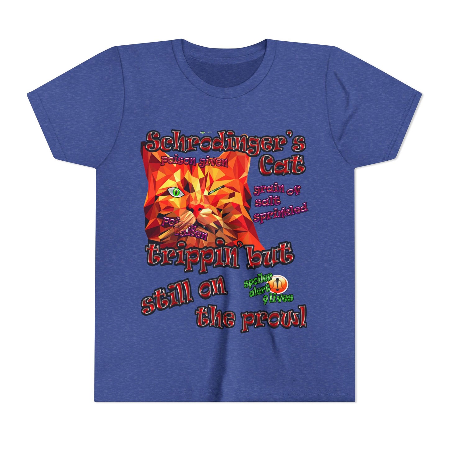 schrodinger's cat - Youth Short Sleeve Tee