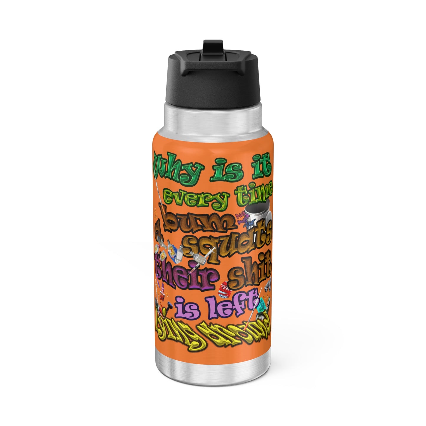 the bum's shit - Gator Tumbler, 32oz (crusta)