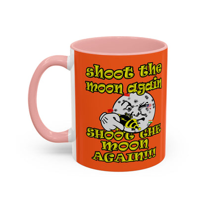 shoot the moon again - Accent Mug (orange)