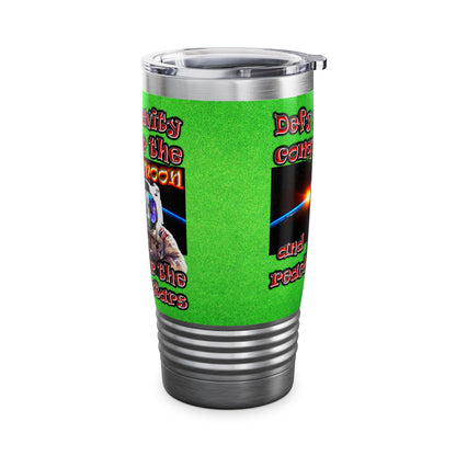 defy conquer reach - Ringneck Tumbler, 20oz (green turf)