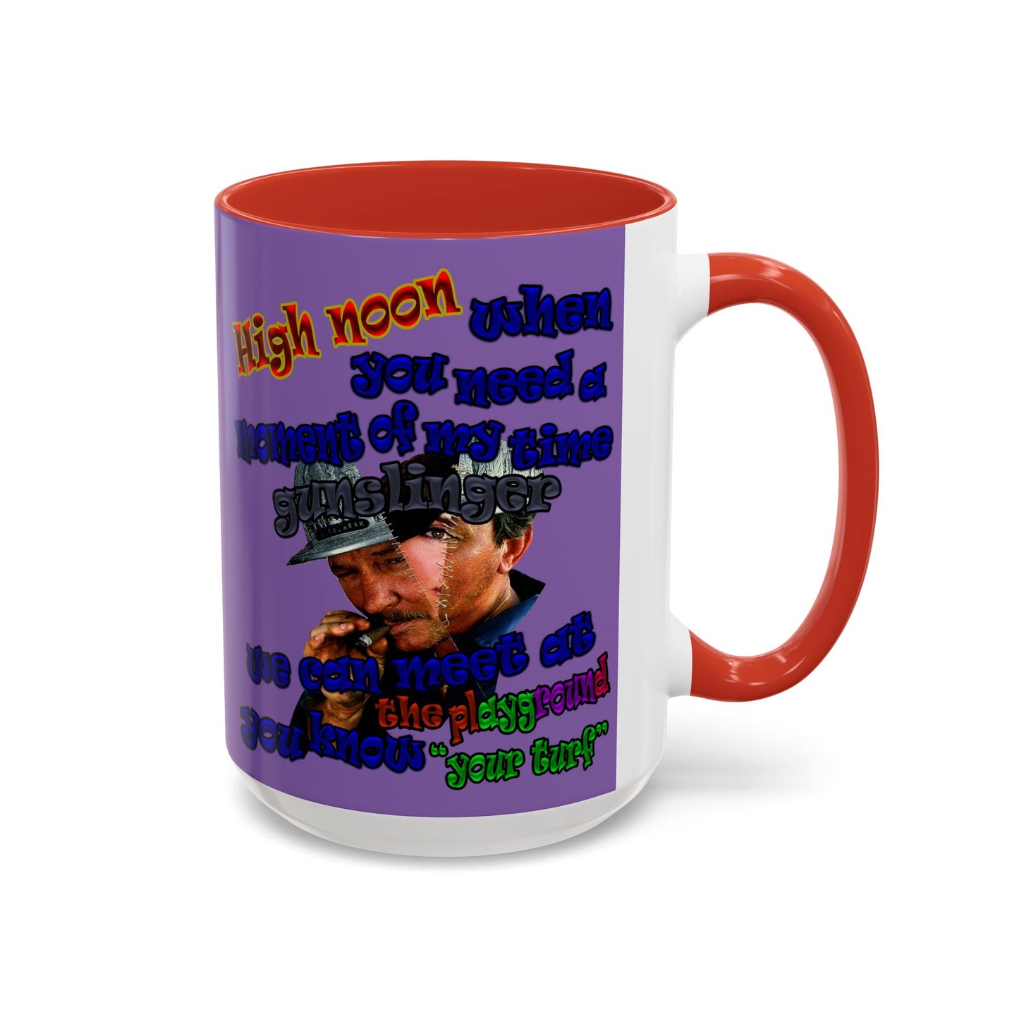 high noon - Accent Mug (light purple)