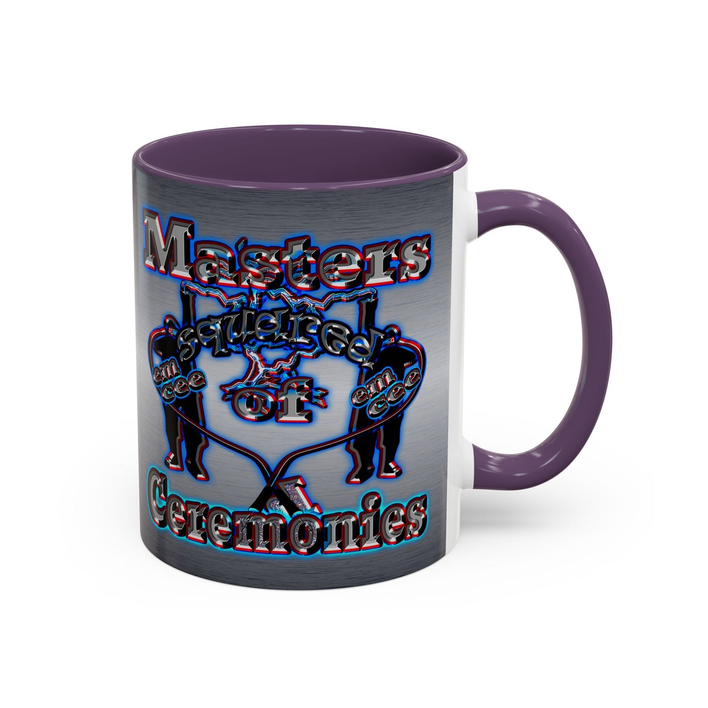 em cee squared - Accent Mug (brushed nickel)
