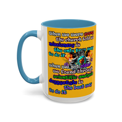 doggystyle - Accent Mug (yellow)