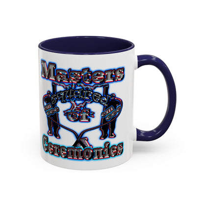 em cee squared - Accent Mug (white)