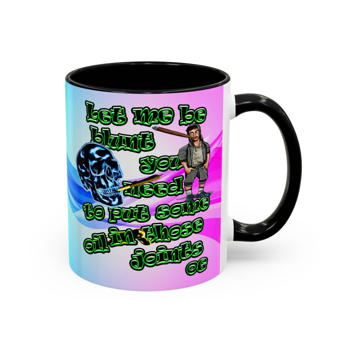 og - Accent Mug (light blue-pink wave)