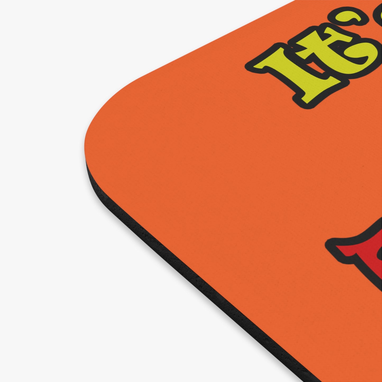 popping like popcorn - Mouse Pad (Rectangle) (orange)