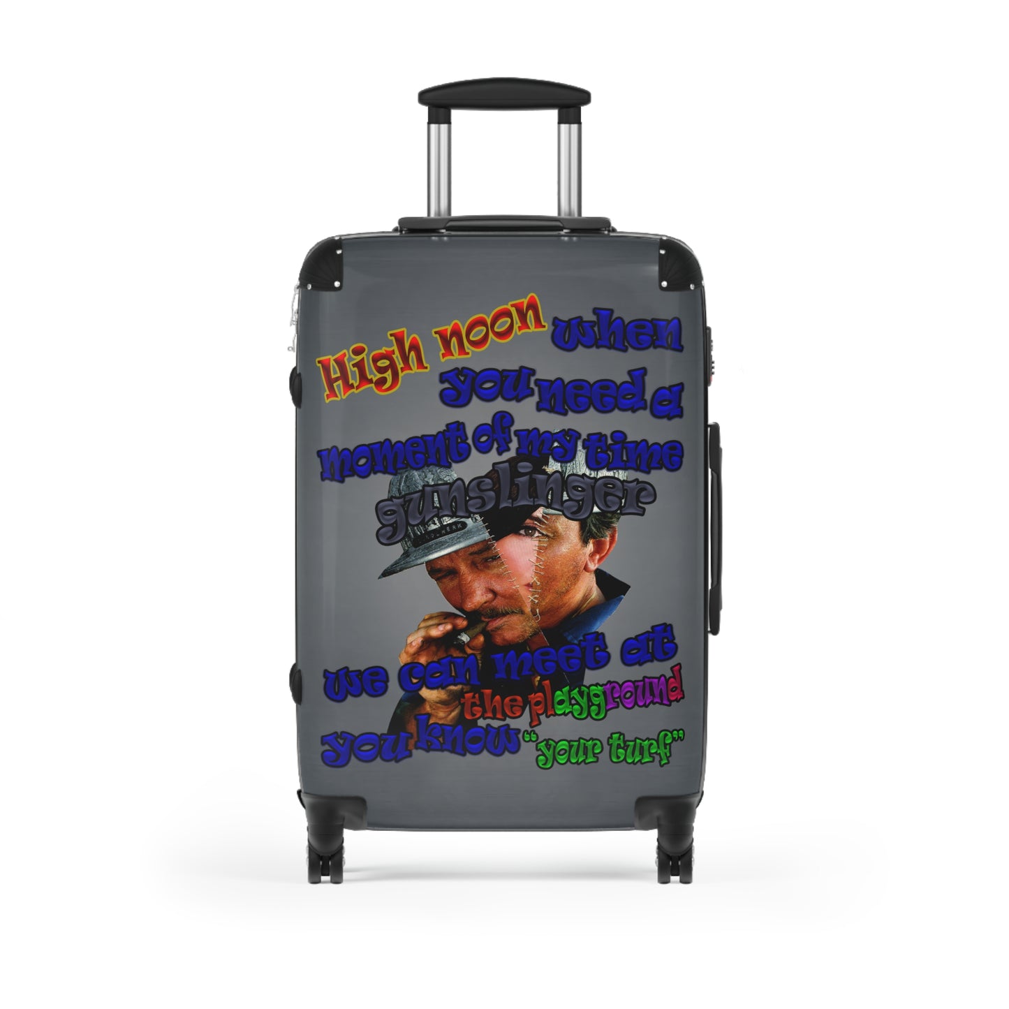 high noon - Suitcase (grey-light grey)
