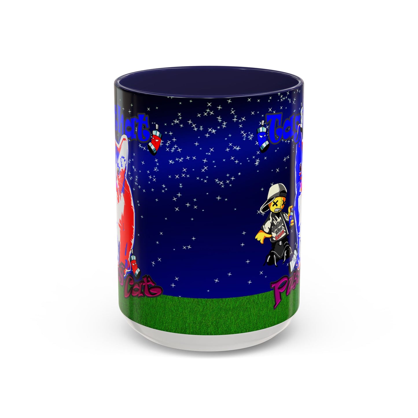 tag that - Accent Mug ('snoops' background)