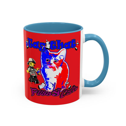 tag that - Accent Mug (red)