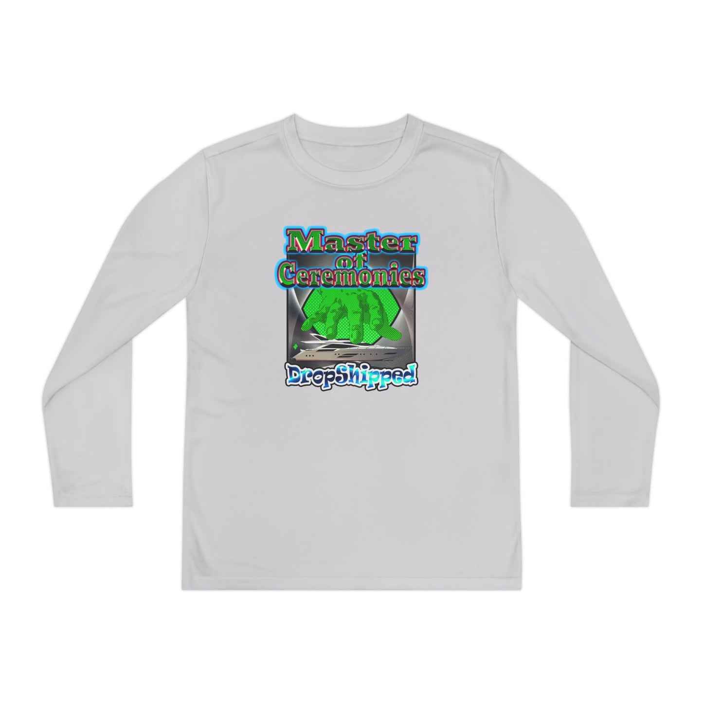 logo - Youth Long Sleeve Competitor Tee