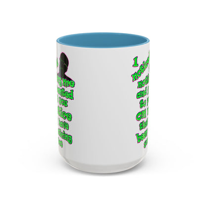 noticed you noticing - Accent Mug (white)