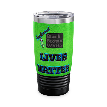 irrelevant - Ringneck Tumbler, 20oz (green turf)