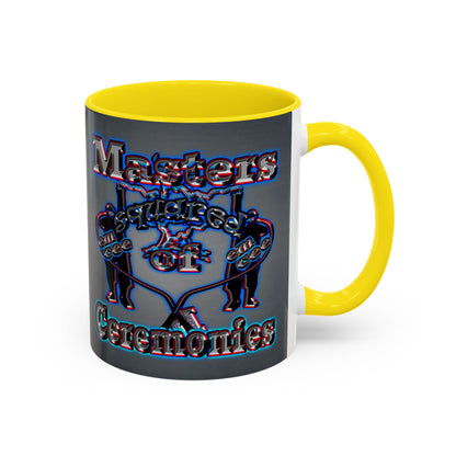 em cee squared - Accent Mug (grey-light grey)