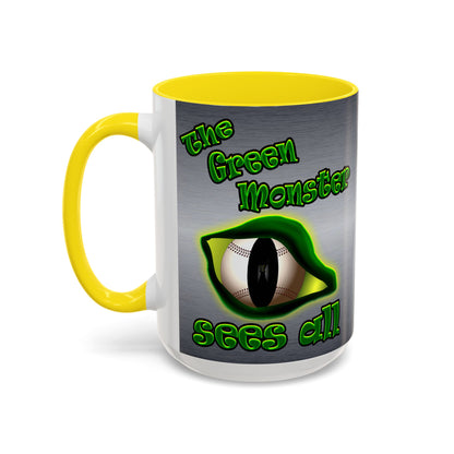 green monster - Accent Mug (brushed nickel)