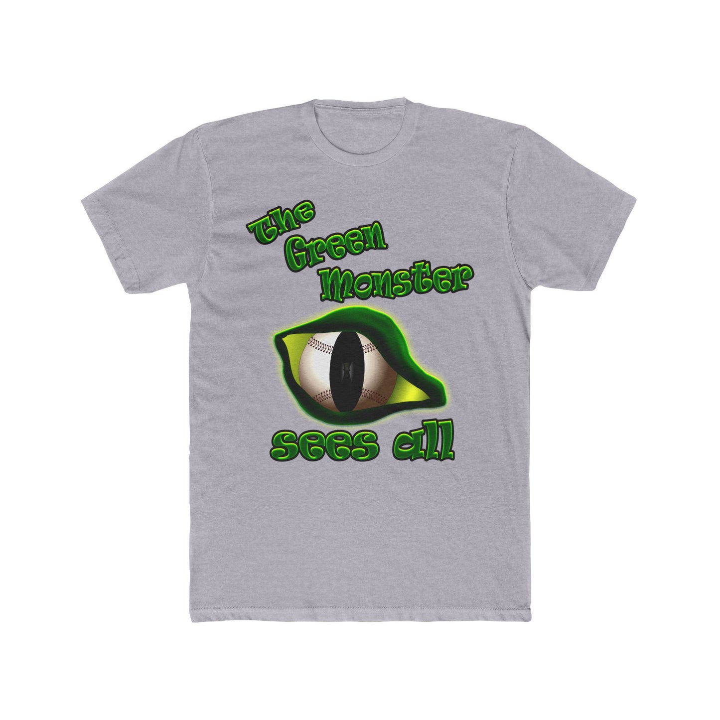 green monster - Men's Cotton Crew Tee