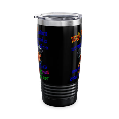 high noon - Ringneck Tumbler, 20oz (black)