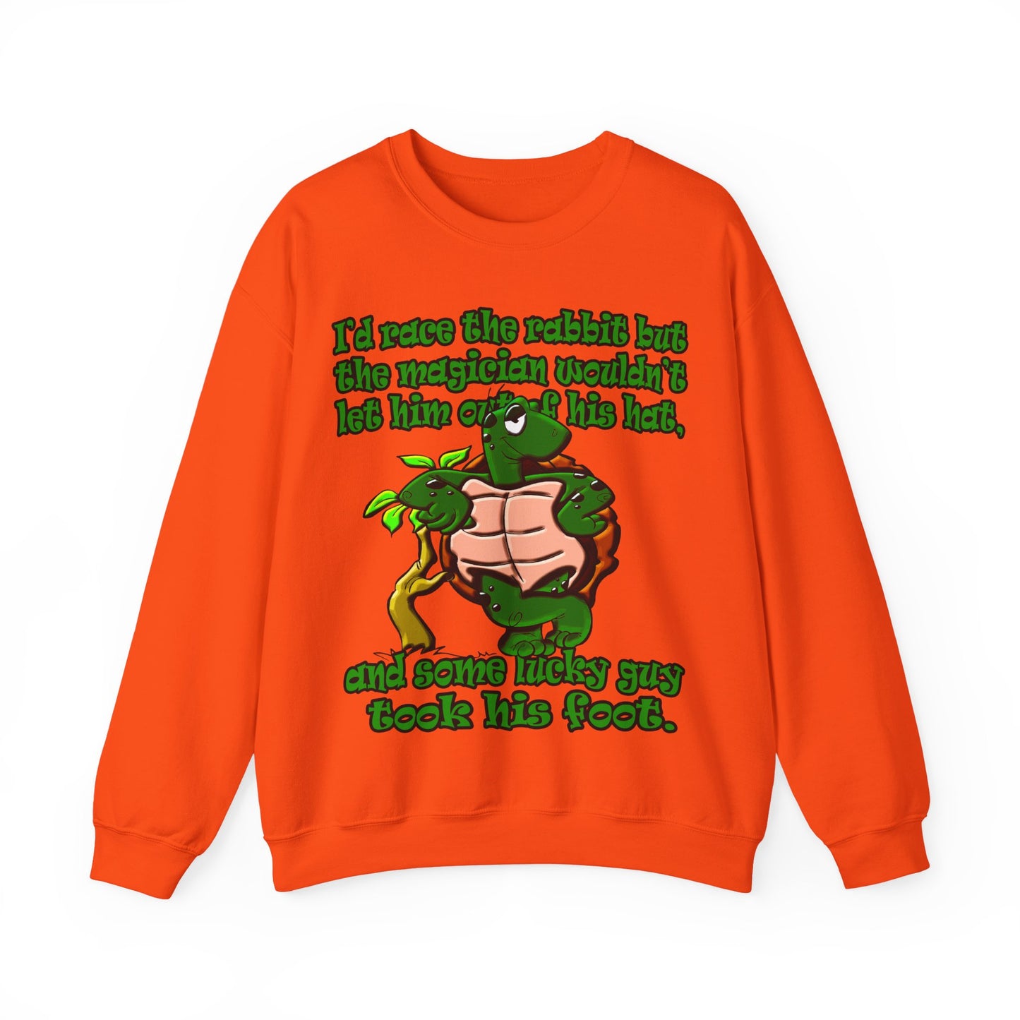turtle race - Unisex Heavy Blend™ Crewneck Sweatshirt