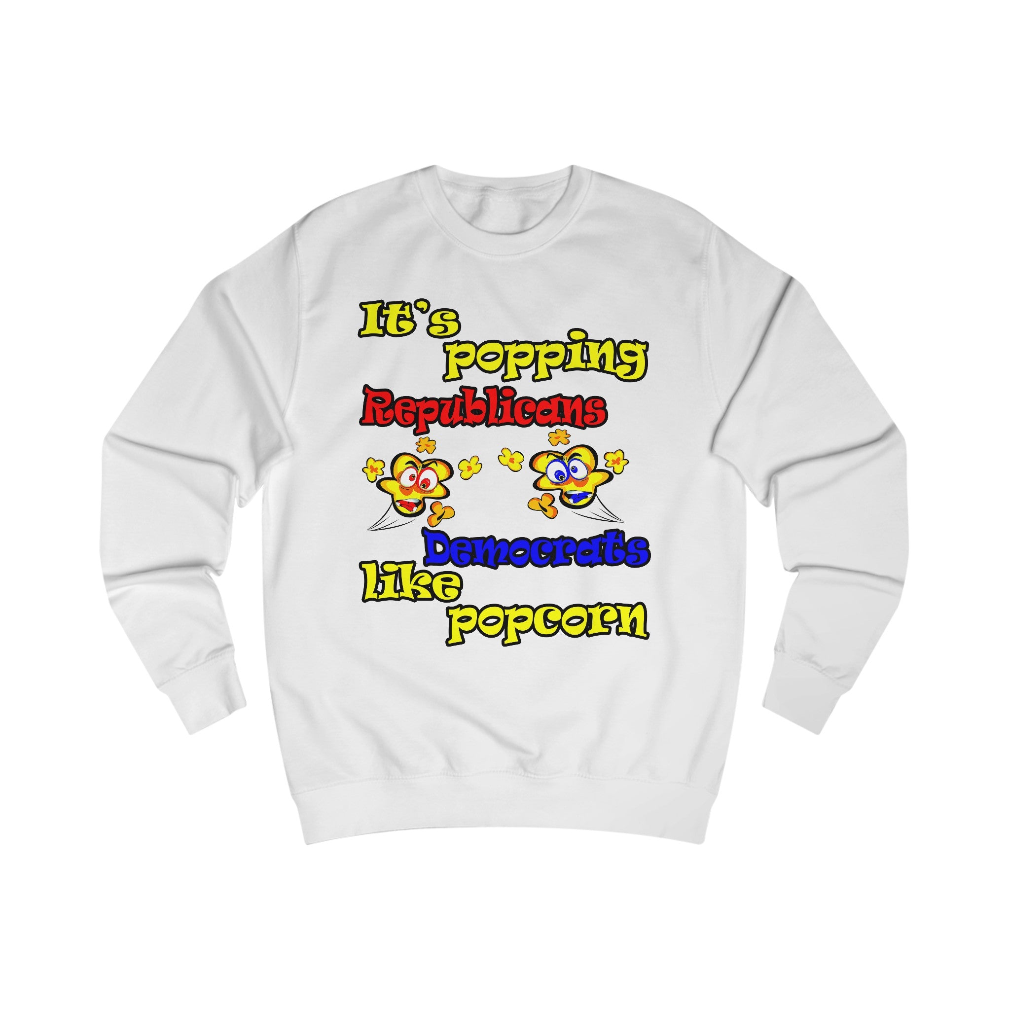 popping like popcorn - Men's Sweatshirt