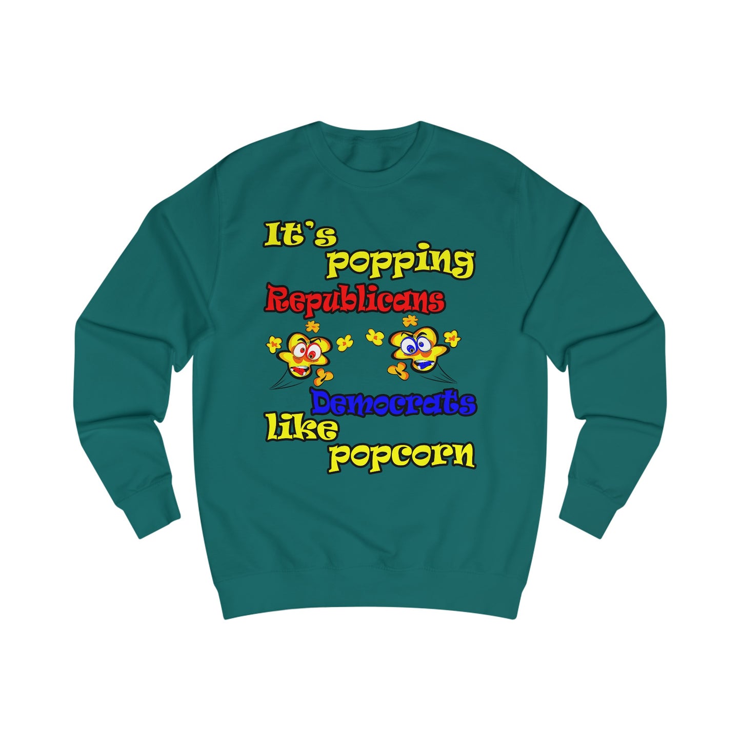 popping like popcorn - Men's Sweatshirt