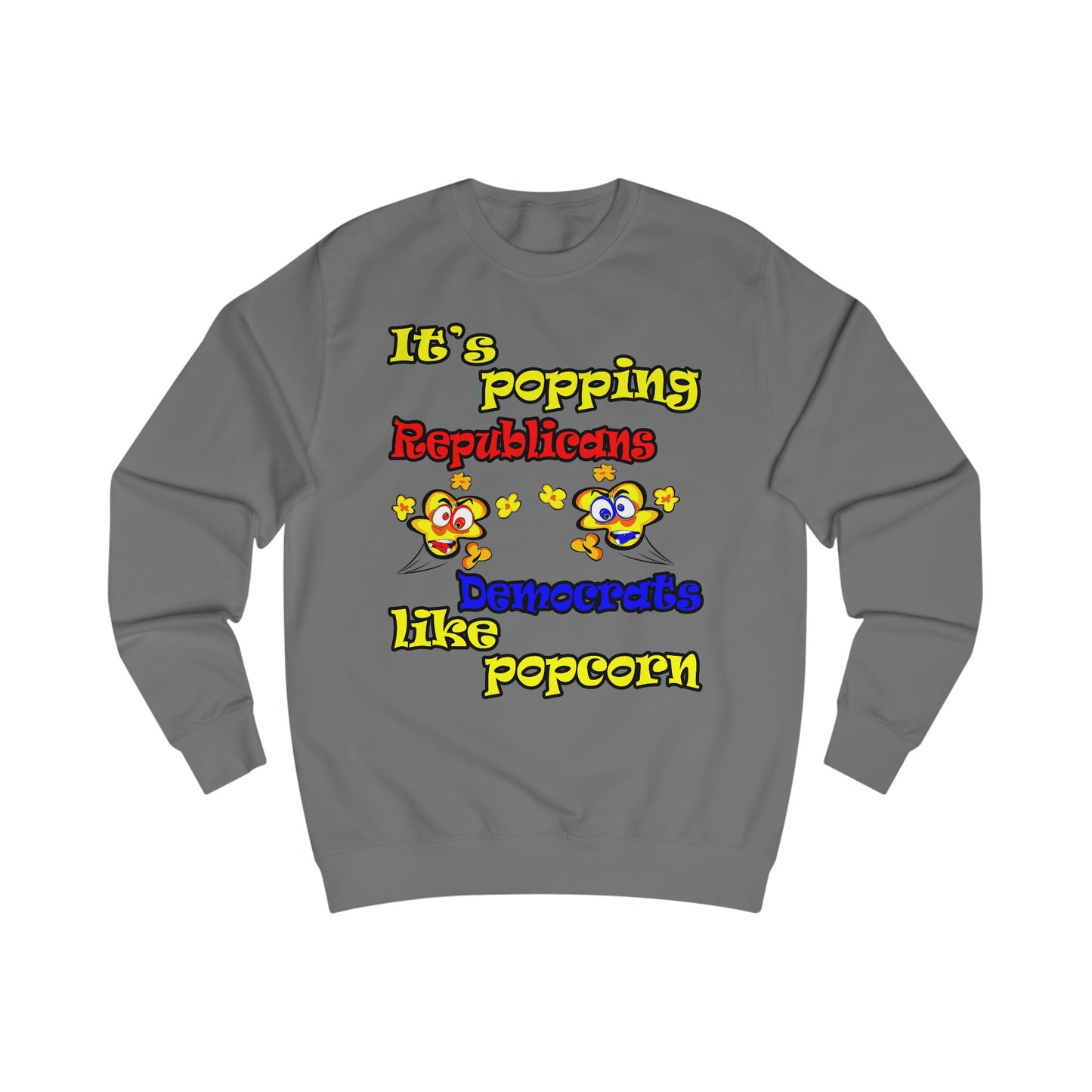 popping like popcorn - Men's Sweatshirt