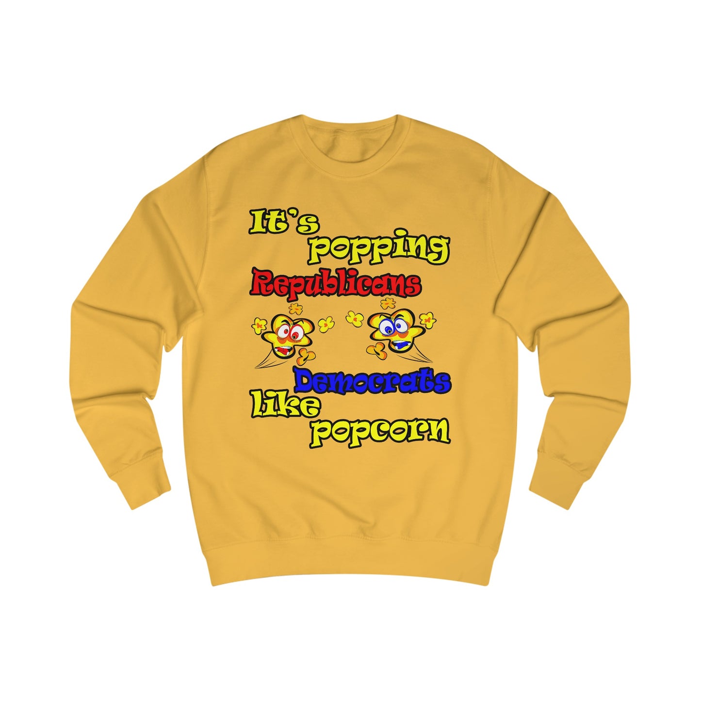 popping like popcorn - Men's Sweatshirt