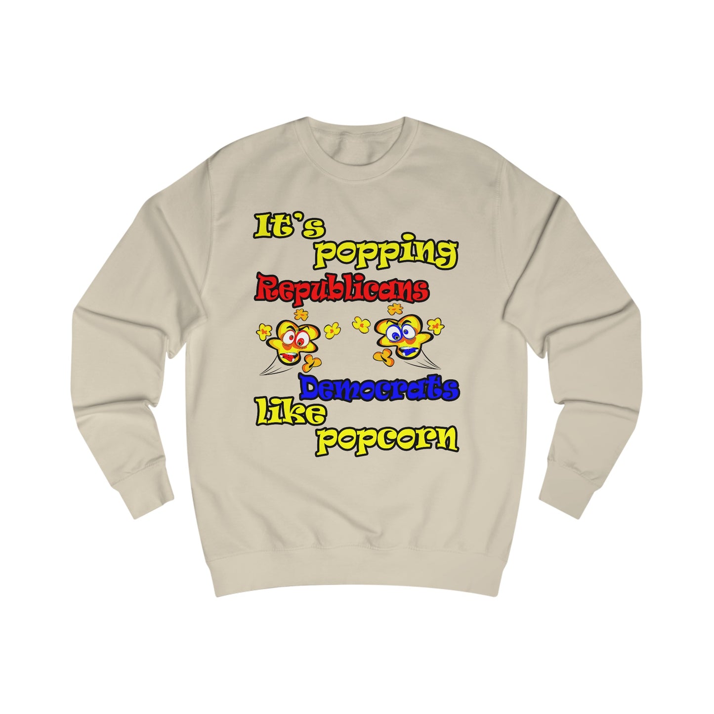 popping like popcorn - Men's Sweatshirt