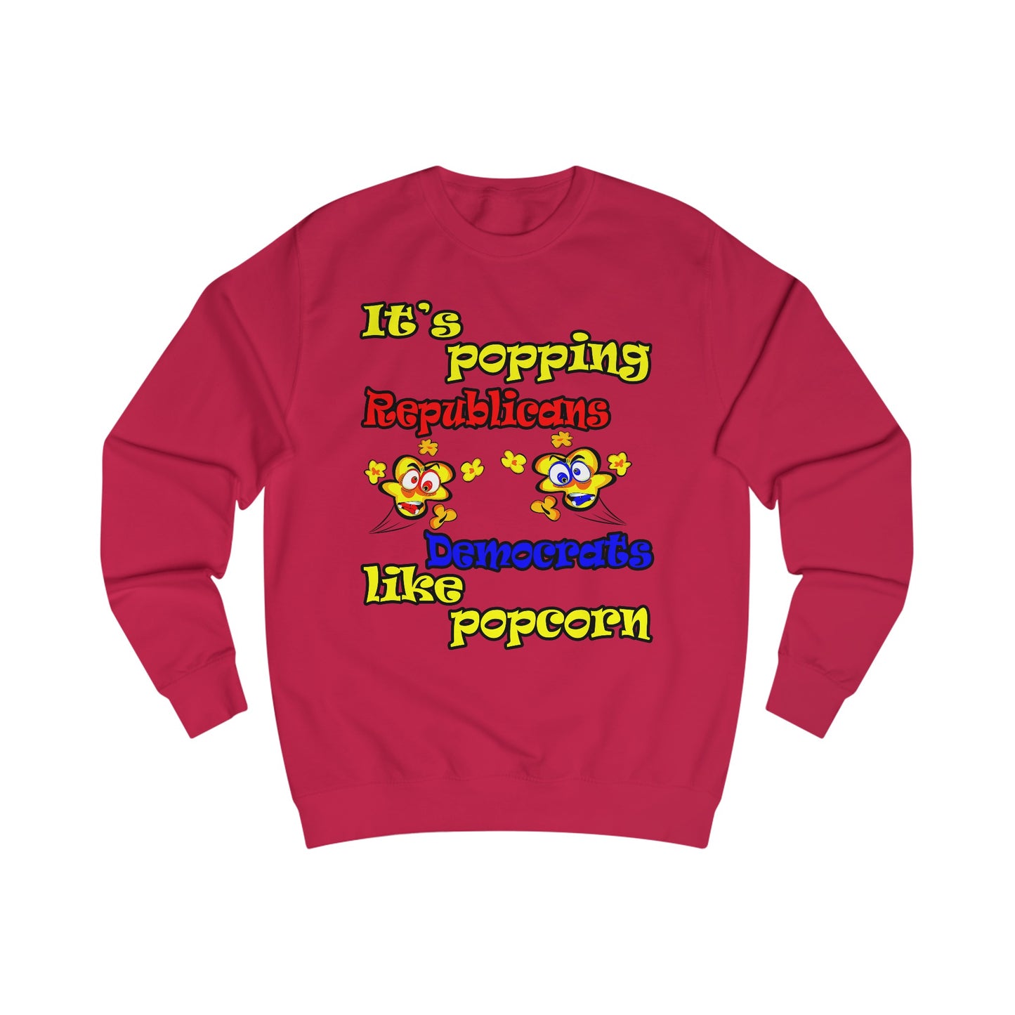popping like popcorn - Men's Sweatshirt