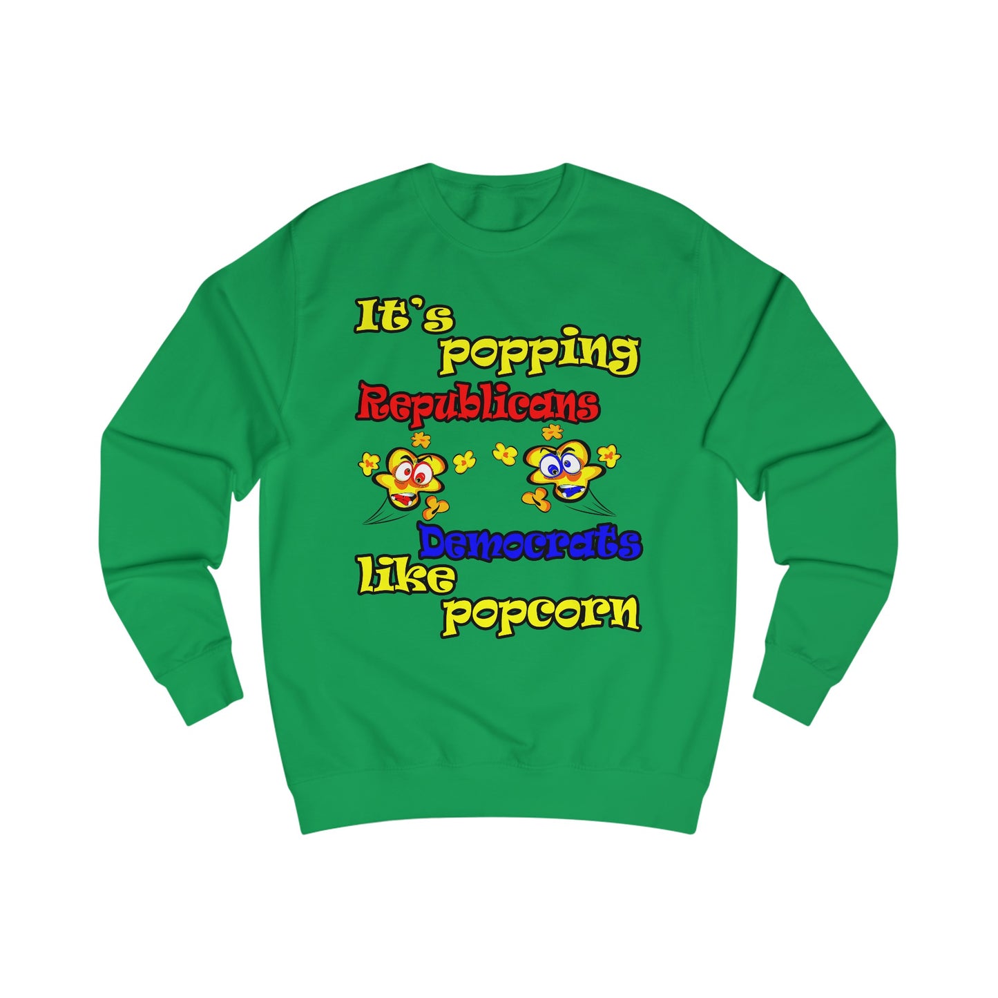 popping like popcorn - Men's Sweatshirt