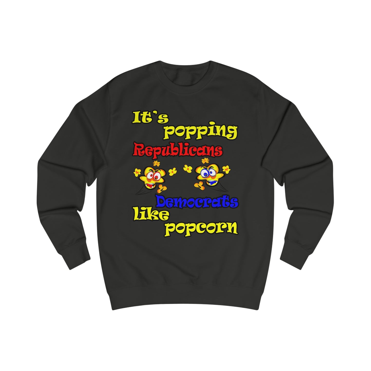 popping like popcorn - Men's Sweatshirt