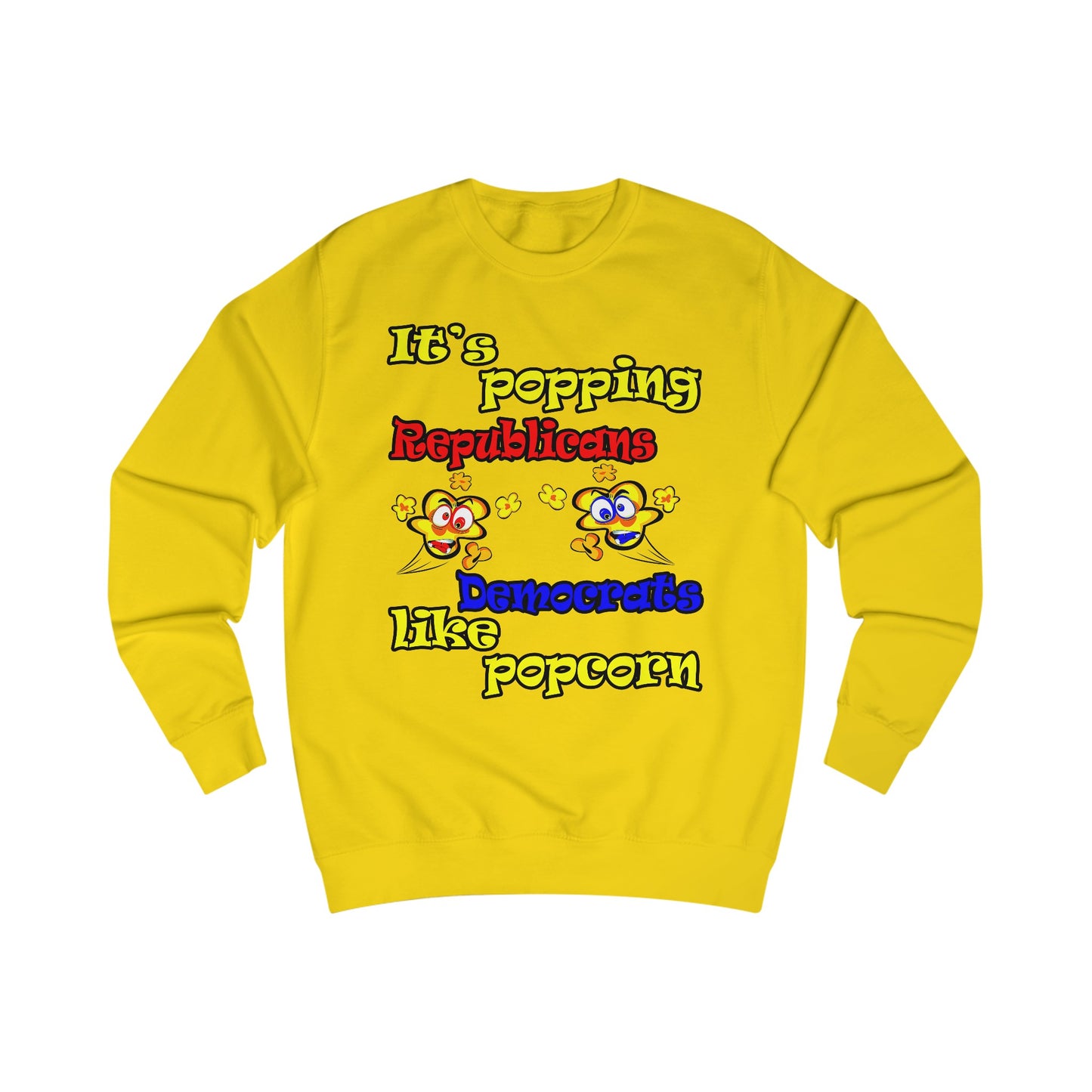 popping like popcorn - Men's Sweatshirt