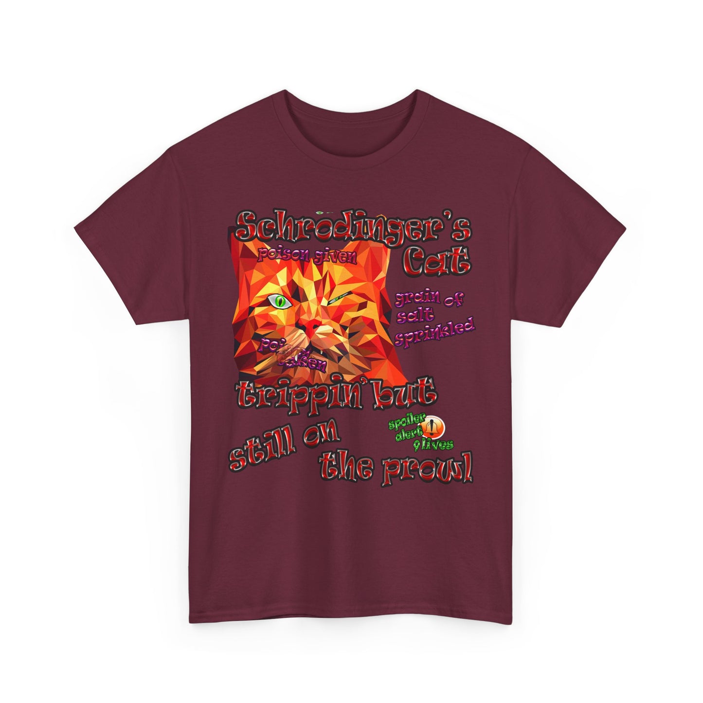 schrodinger's cat - Unisex Heavy Cotton Tee