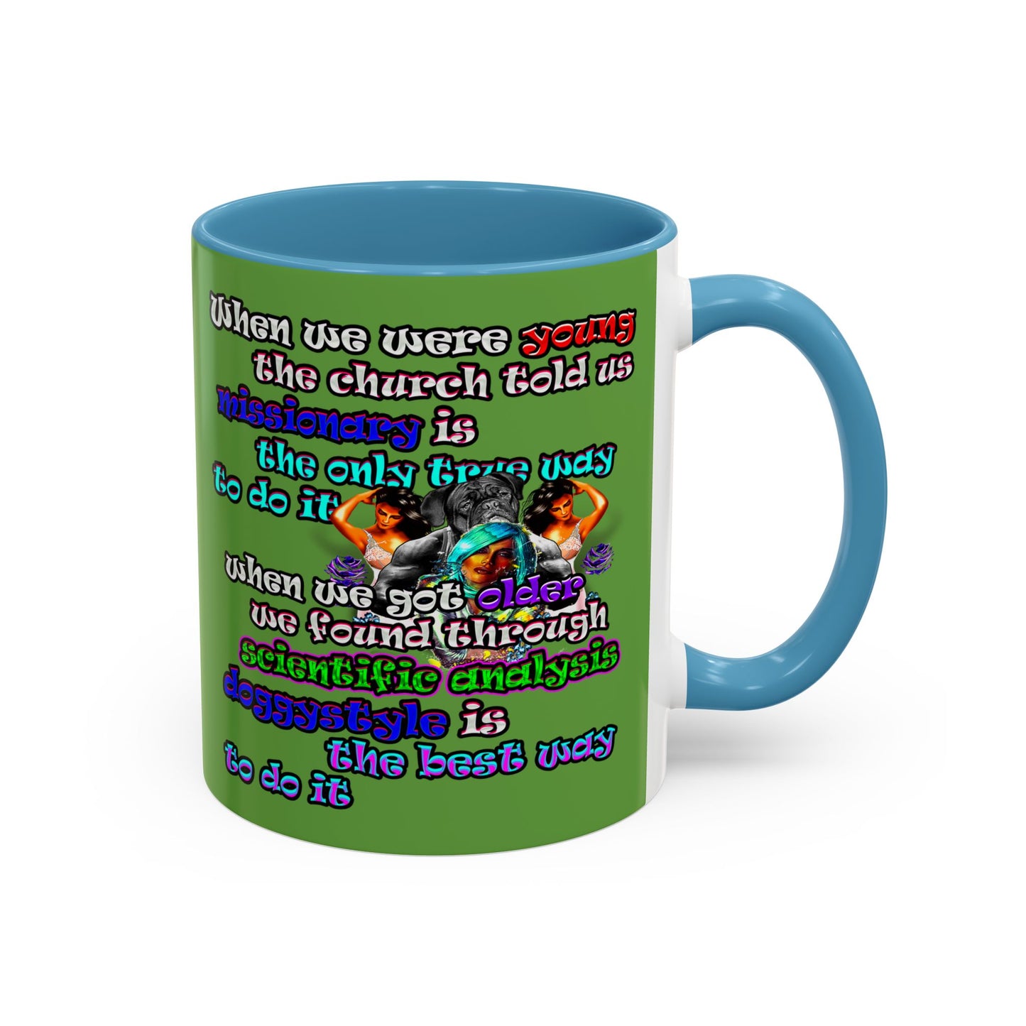 doggystyle - Accent Mug (green)