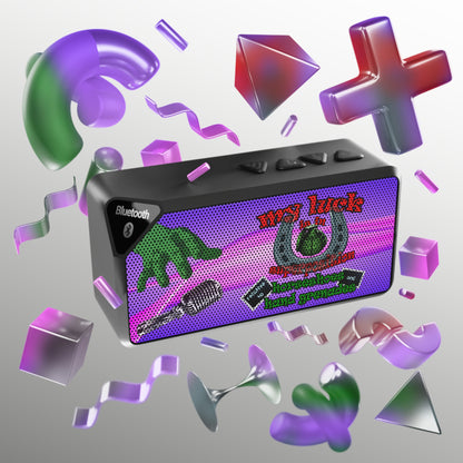 my luck - Jabba Bluetooth Speaker (purple-pink wave)