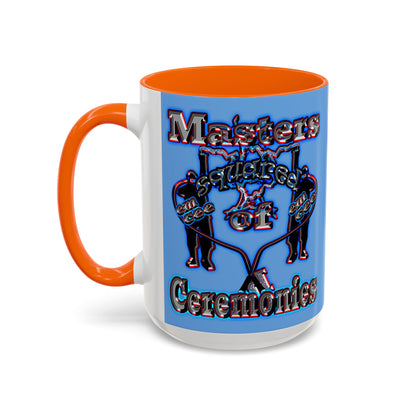 em cee squared - Accent Mug (light blue)