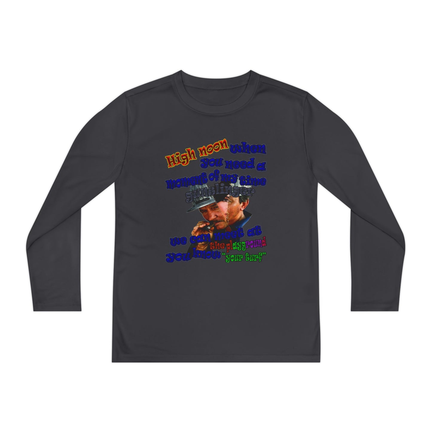 high noon - Youth Long Sleeve Competitor Tee