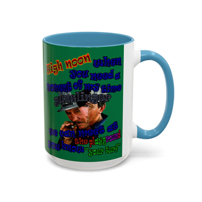 high noon - Accent Mug (dark green)