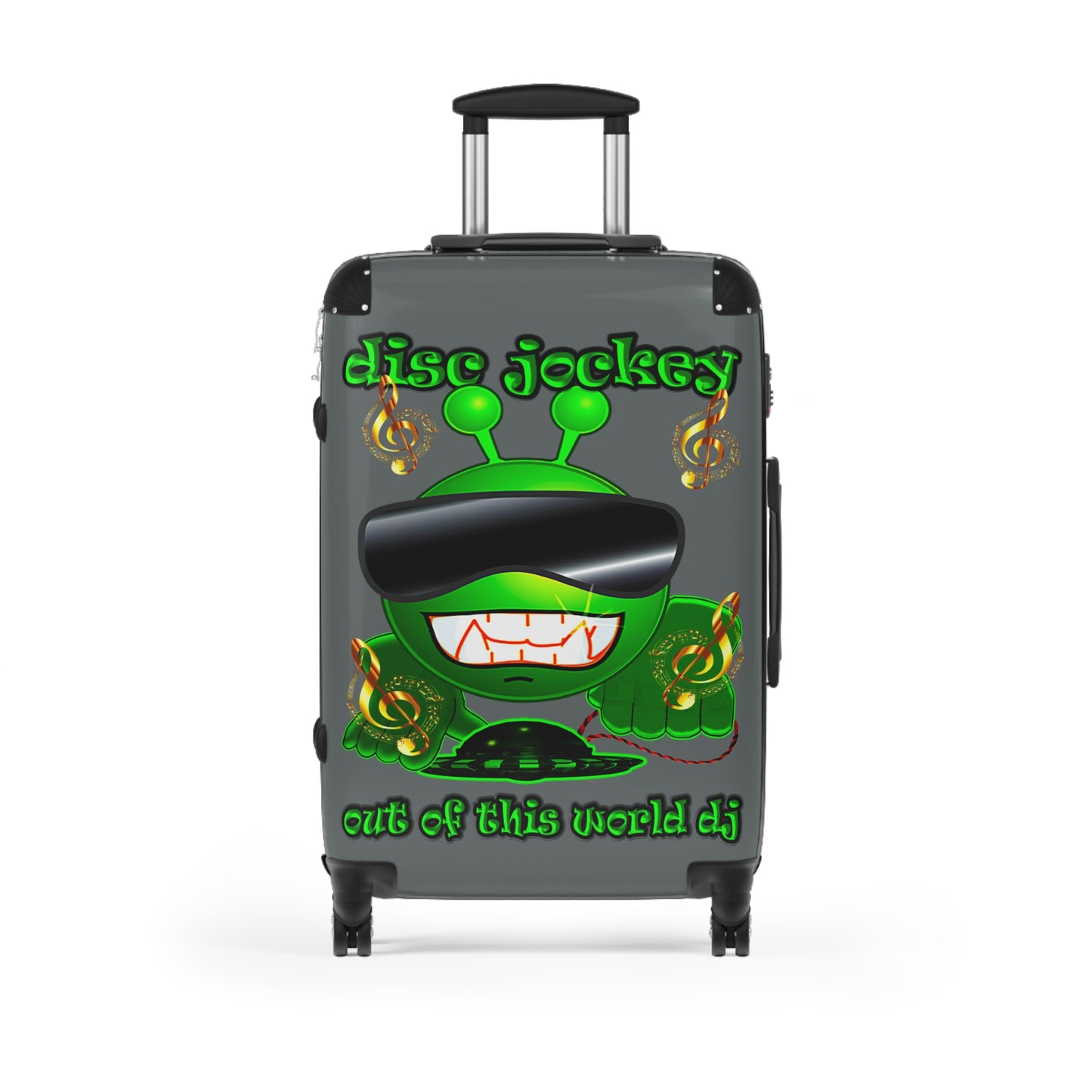 disc jockey - Suitcase (dark grey)