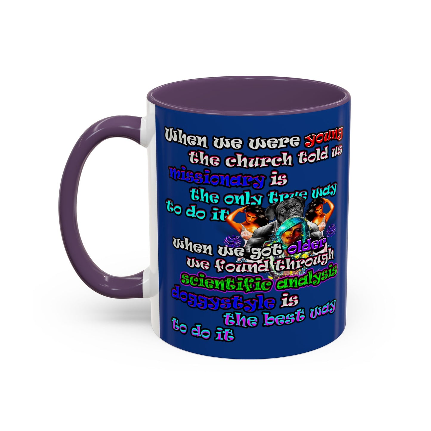 doggystyle - Accent Mug (dark blue)